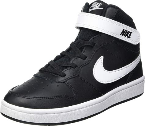 Nike Court Borough Mid 2 Sneakers, Black/Black